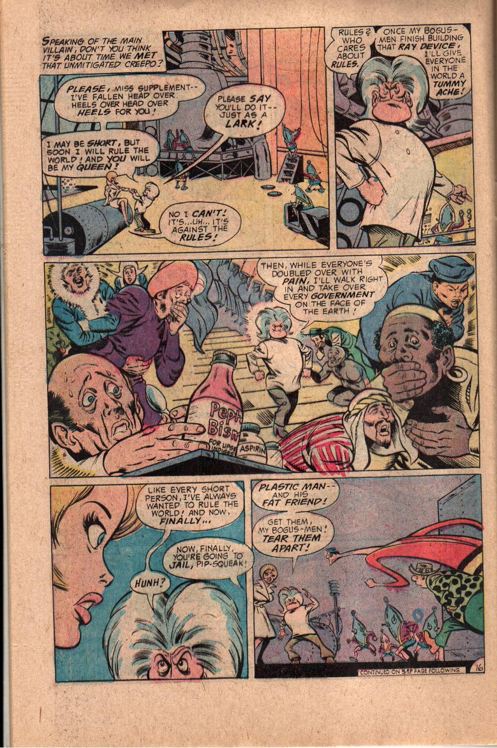 Read online Plastic Man (1976) comic -  Issue #12 - 21