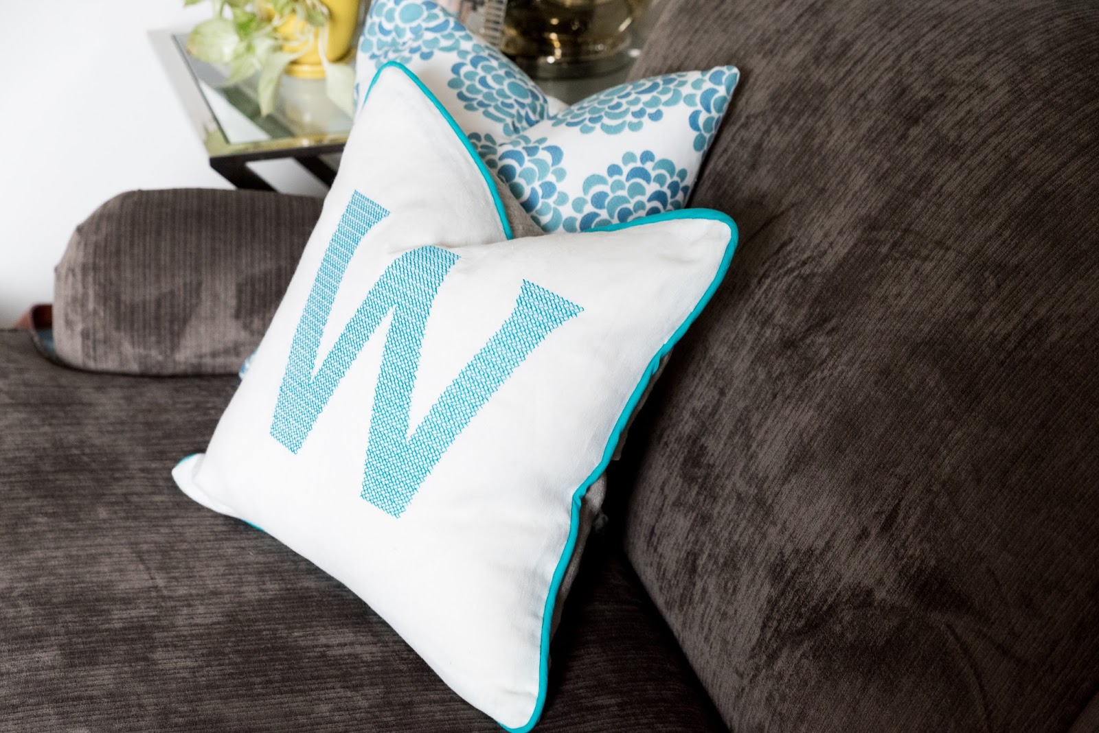 deep thoughts by cynthia Piping on a Pillow with a Zipper Closure