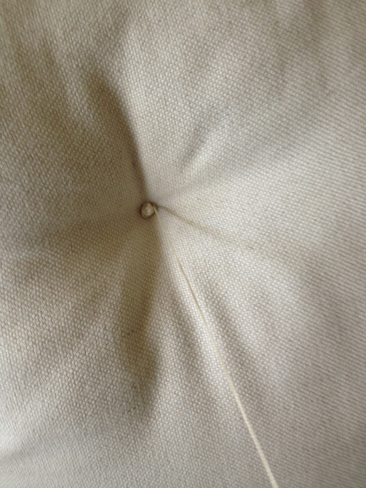 InsideOut Design How To Do Buttonless Tufting On Couch Cushions