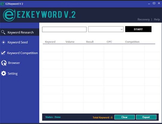 Panduan Tutorial CARA Riset Keyword di EzKeyword Full VIDEO + Zip Gratis dari BERGA