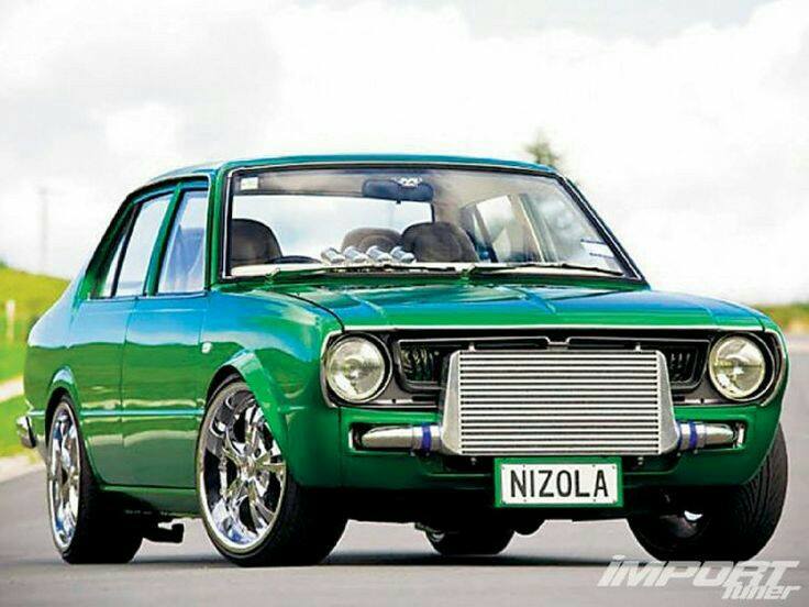 MUSCLE CAR COLLECTION Toyota Corolla KE30 Transformed Into Muscle Car