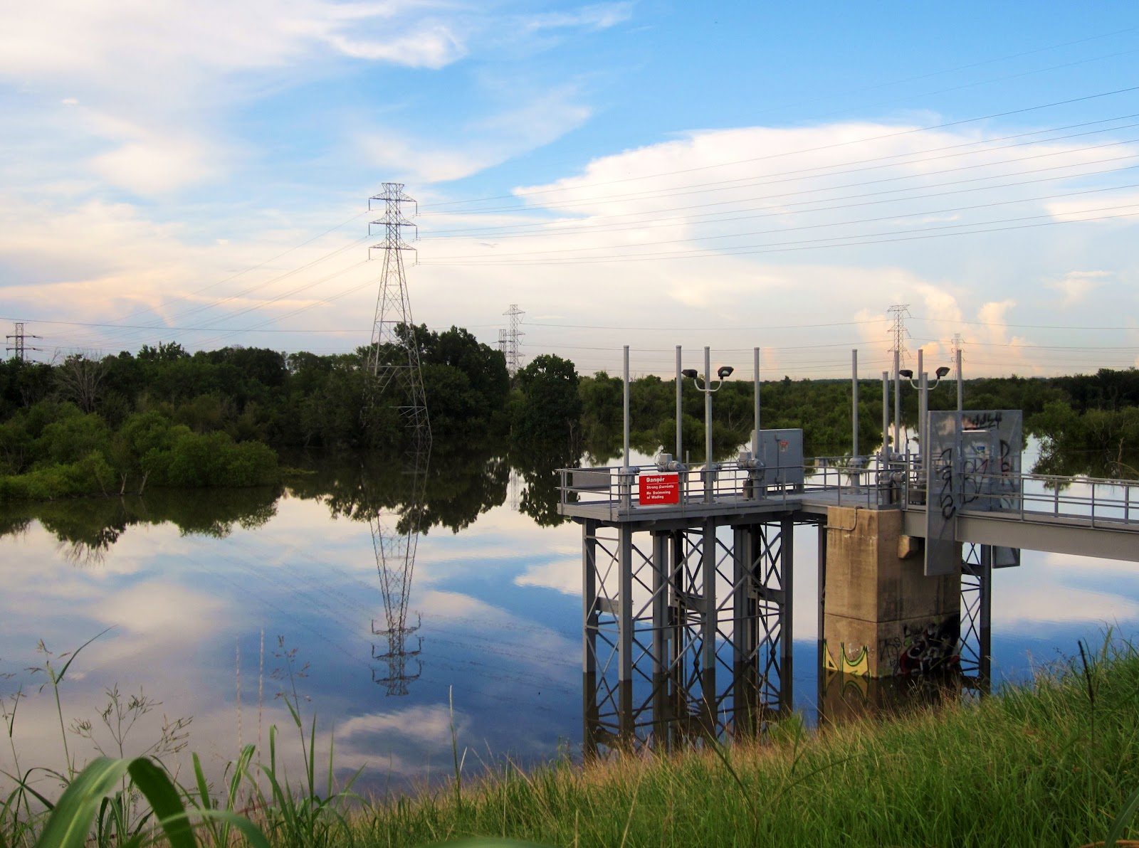 HTownWest Photo Blog Addicks Reservoir at high water Views from top