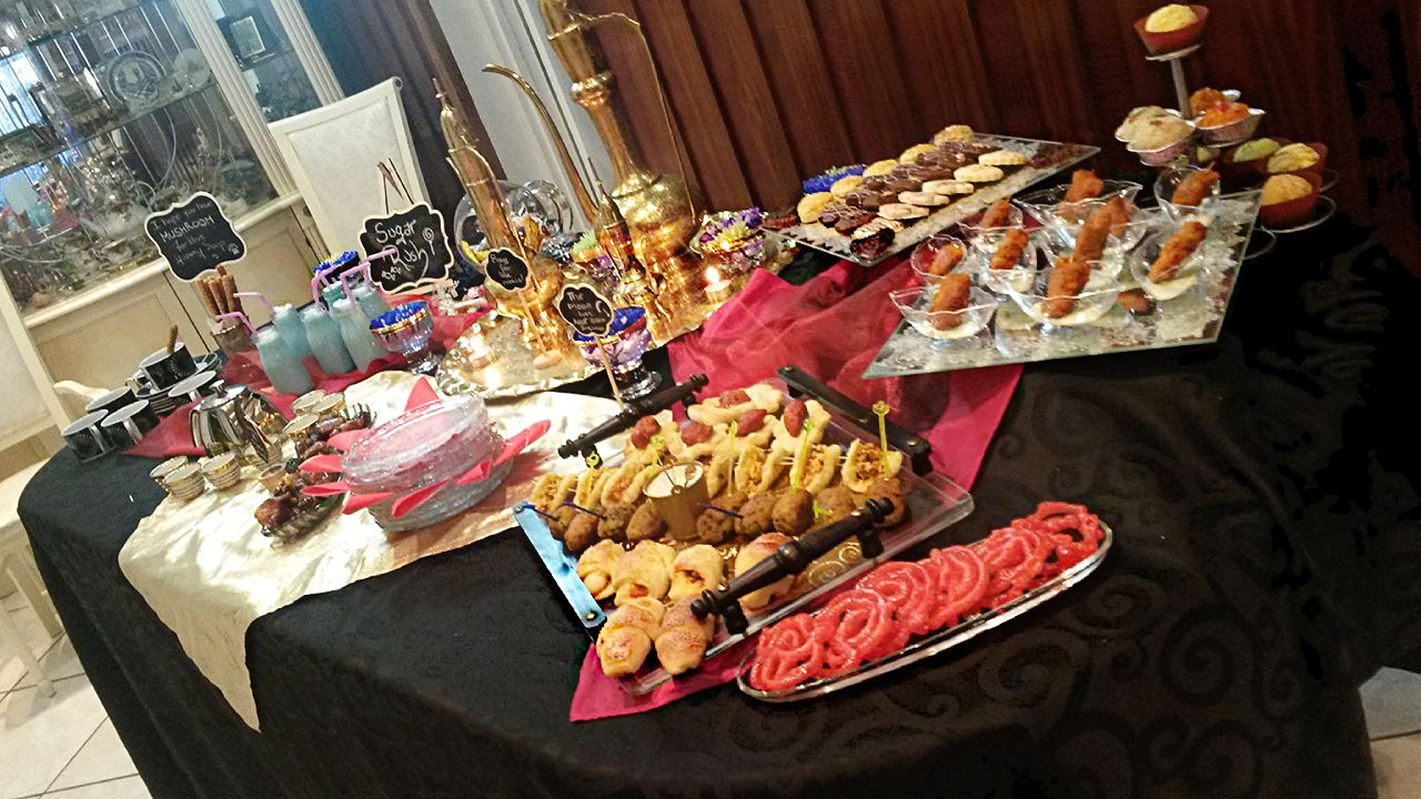 Eid al Fitr 2016 (Ramadan) Table Decor and Menu Spicy Fusion Kitchen