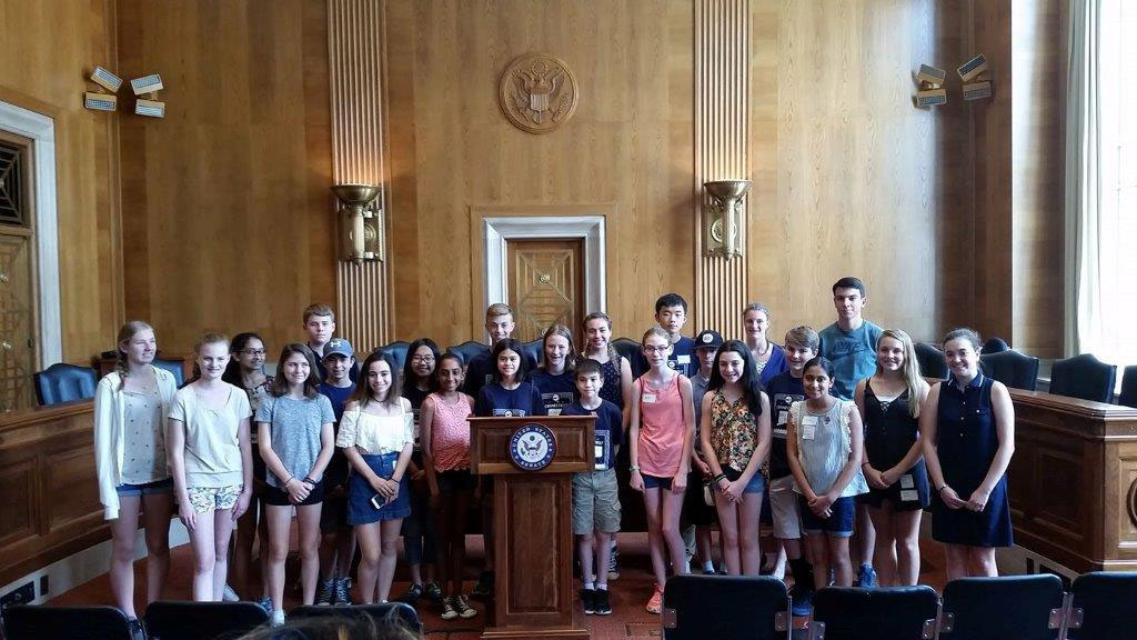 Connecticut's Old State House Press Room Connecticut Students Take a
