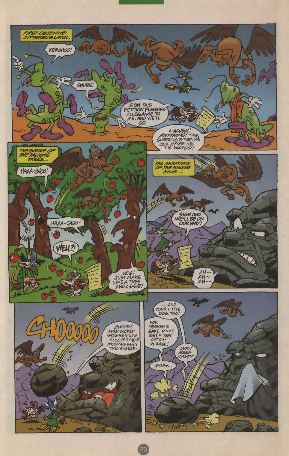 Read online Pinky and The Brain comic -  Issue #23 - 18