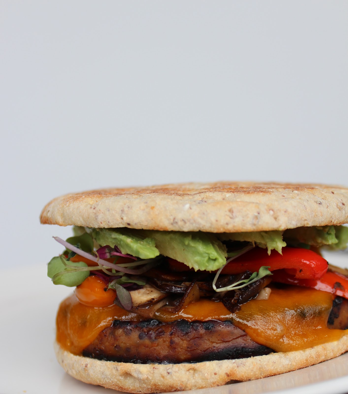 Forty Second Avenue: tofu veggie burger