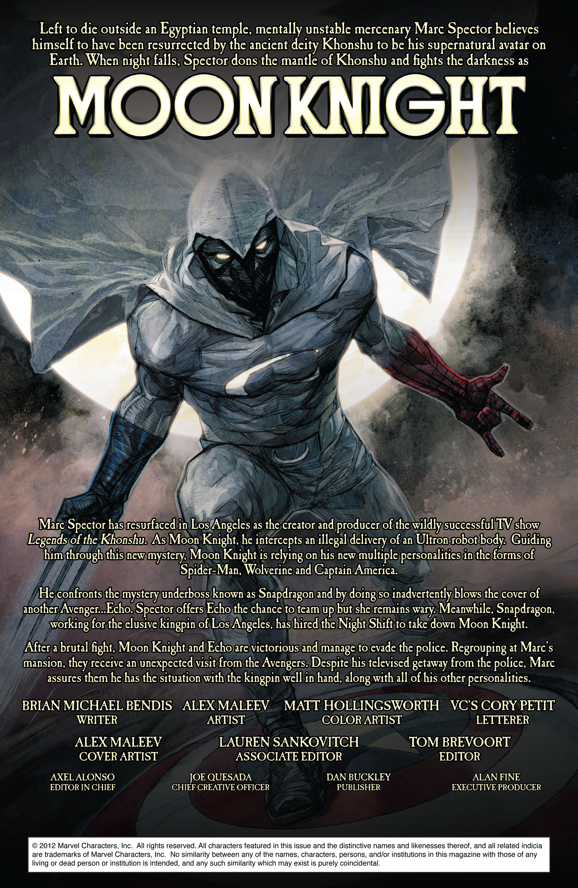 Read online Moon Knight (2011) comic -  Issue #7 - 2