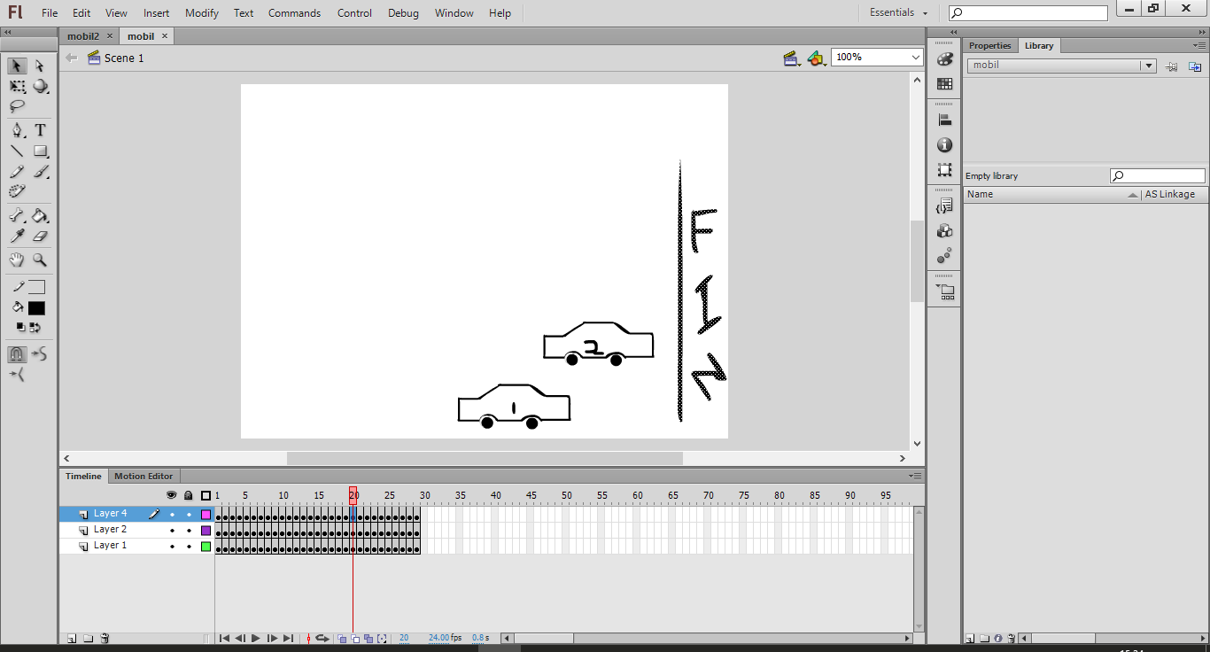 Membuat Animasi Menggunakan Adobe Flash CS6 | To Infinity and Beyond