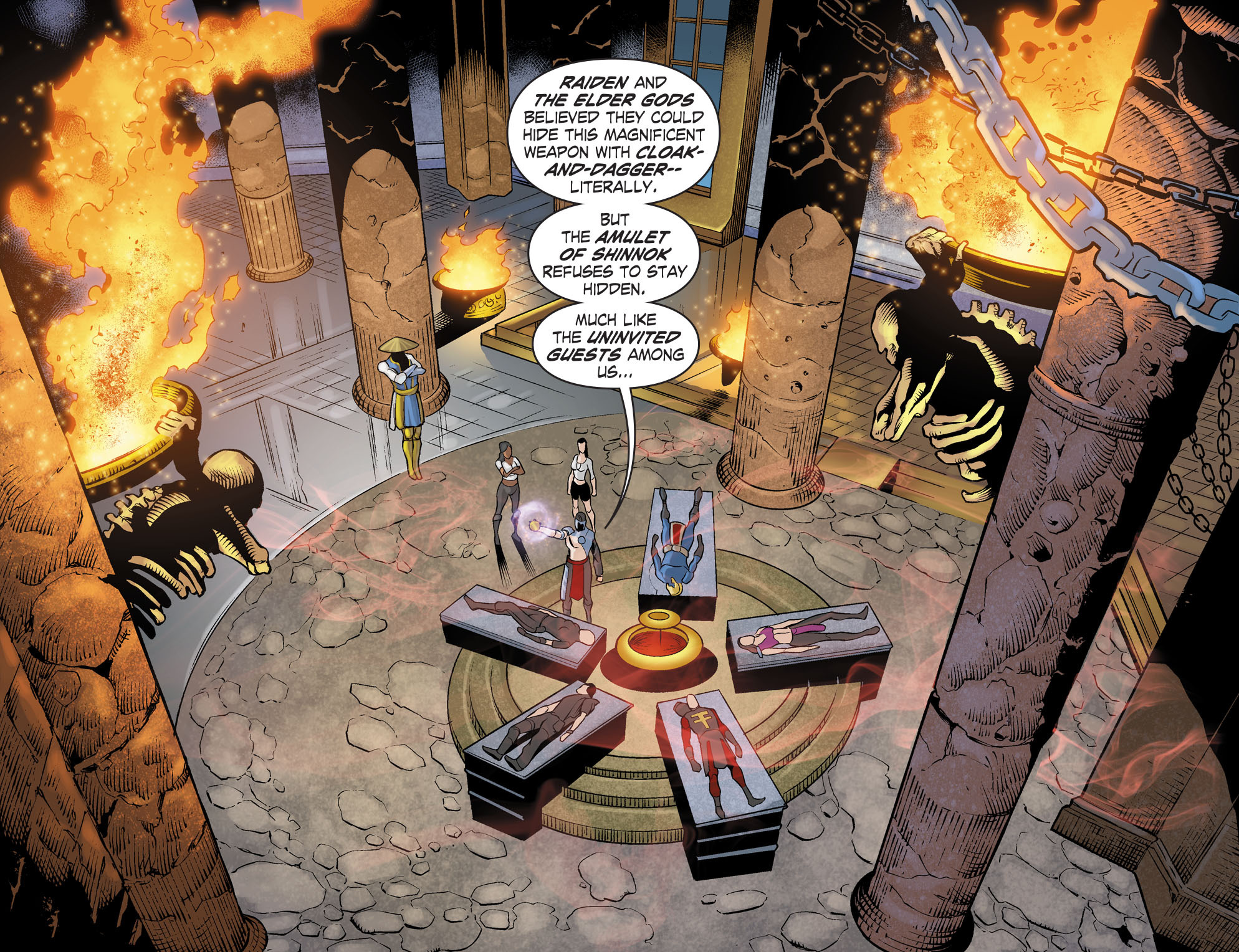 Read online Mortal Kombat X [I] comic -  Issue #30 - 4