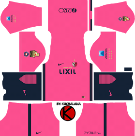 Kashima Antlers 鹿島アントラーズ 2017 - Dream League Soccer Kits