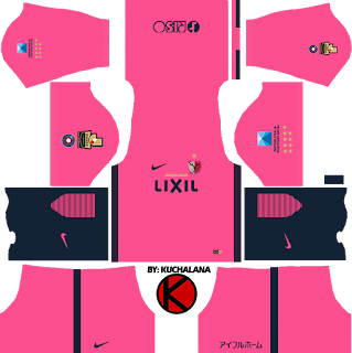 Kashima Antlers 鹿島アントラーズ 2017 - Dream League Soccer Kits