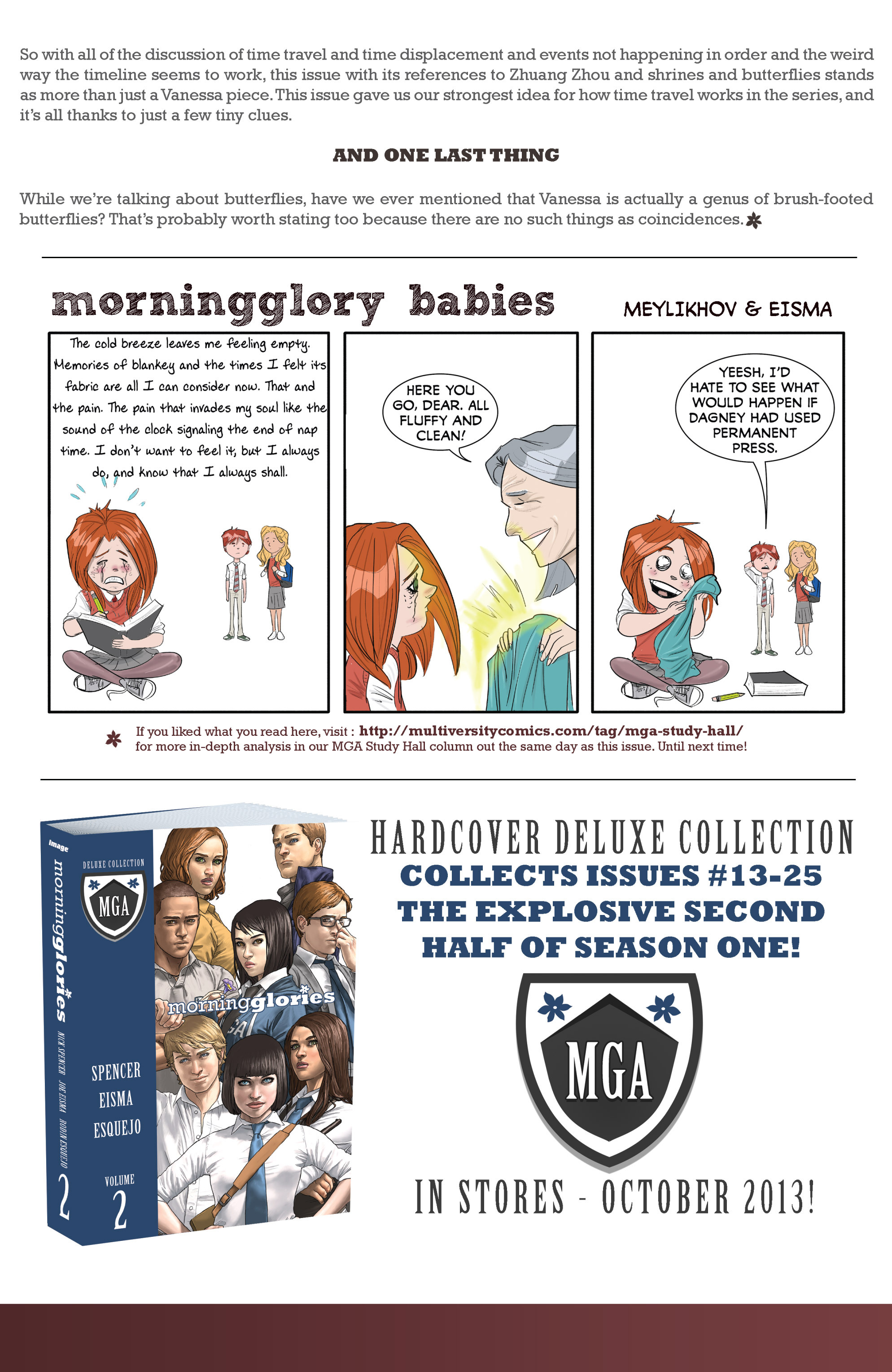 Read online Morning Glories comic -  Issue #32 - 27