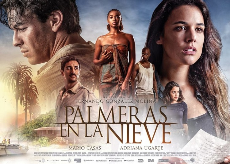 Eliziane Dias: Filme: Palmeras en la nieve, uma superprodução