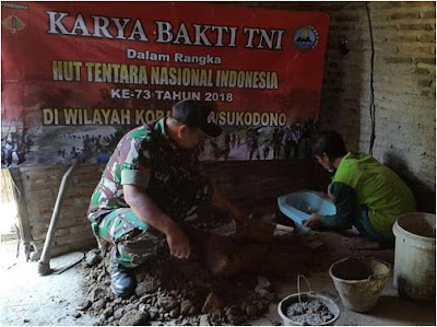 JAMBANISASI DALAM RANGKA HUT TNI KE-73