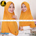 Jilbab Serut Polos Bahan Jersey