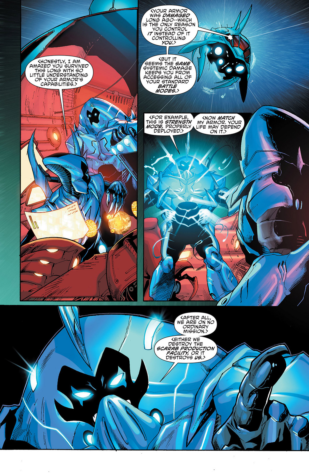 Read online Blue Beetle (2011) comic -  Issue #14 - 3