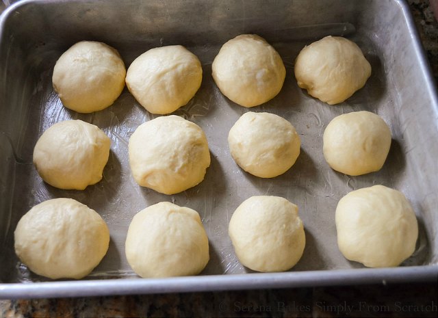 Hawaiian Roll recipe raise dough rolls from Serena Bakes Simply From Scratch.