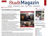 StadtMagazin: Vom Kreidebild zum Kulturpreis