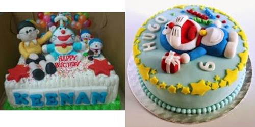 Gambar Kue Keren Ulang Tahun Tema Doraemon | Kumpulan Gambar Kue Ultah