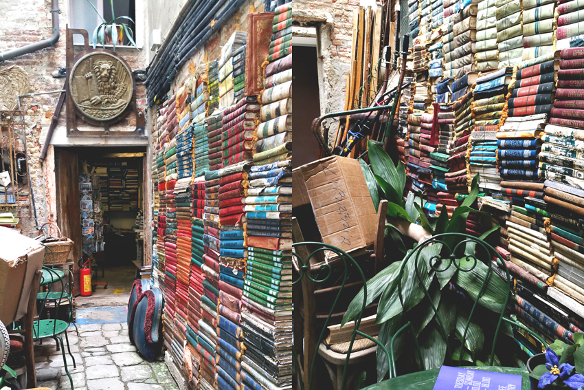 Libreria Acqua Alta — może najdziwniejsza księgarnia świata?