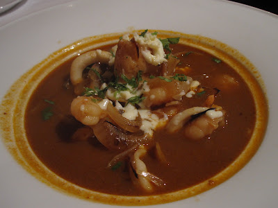 Casa Latina, seafood soup