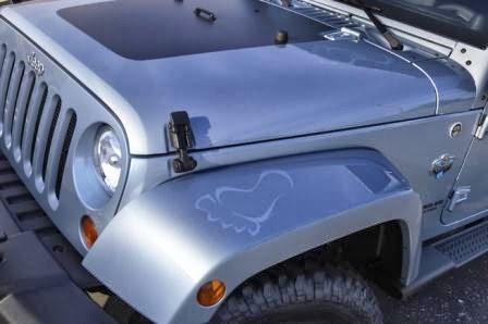 2012 Jeep Wrangler Hood Reference "Standards and Modifications" - Jeep