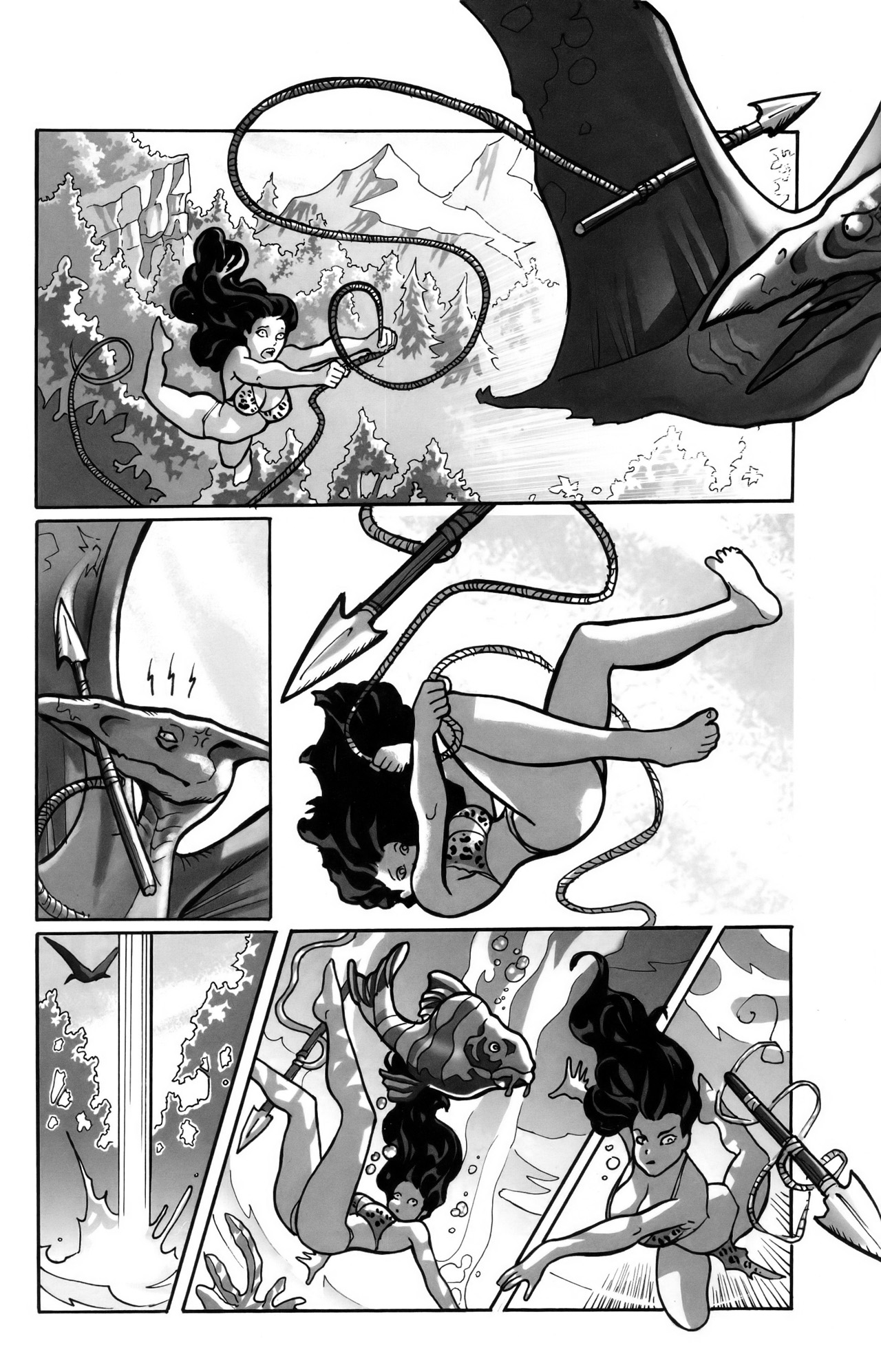 Read online Cavewoman Jungle Jam comic -  Issue #1 - 8