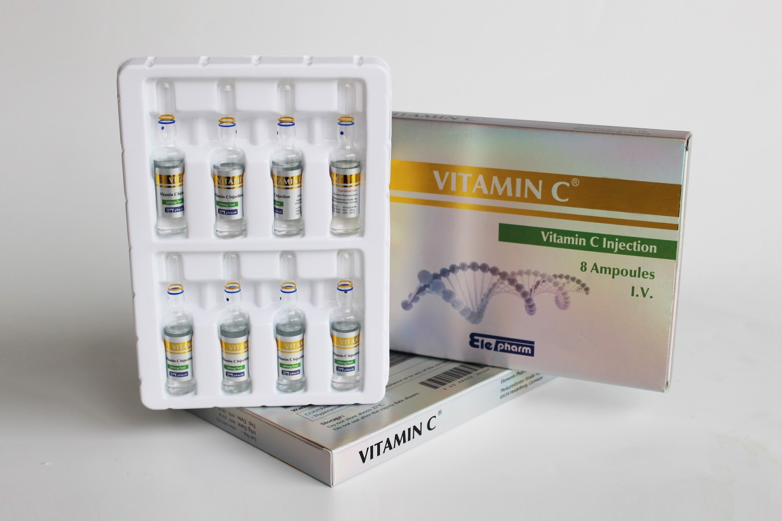 glutathione injection skin whitening Vitamin C injection