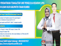 Pengumuman Pendaftaran Tenaga/Staf Unit Pengelola Kegiatan (UPK)