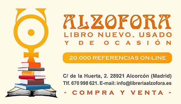 Disponible en librería ALZOFORA de Alcorcón (Madrid)