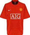 マンチェスター・ユナイテッドFC 2007-09 ユニフォーム-ホーム-赤-Nike