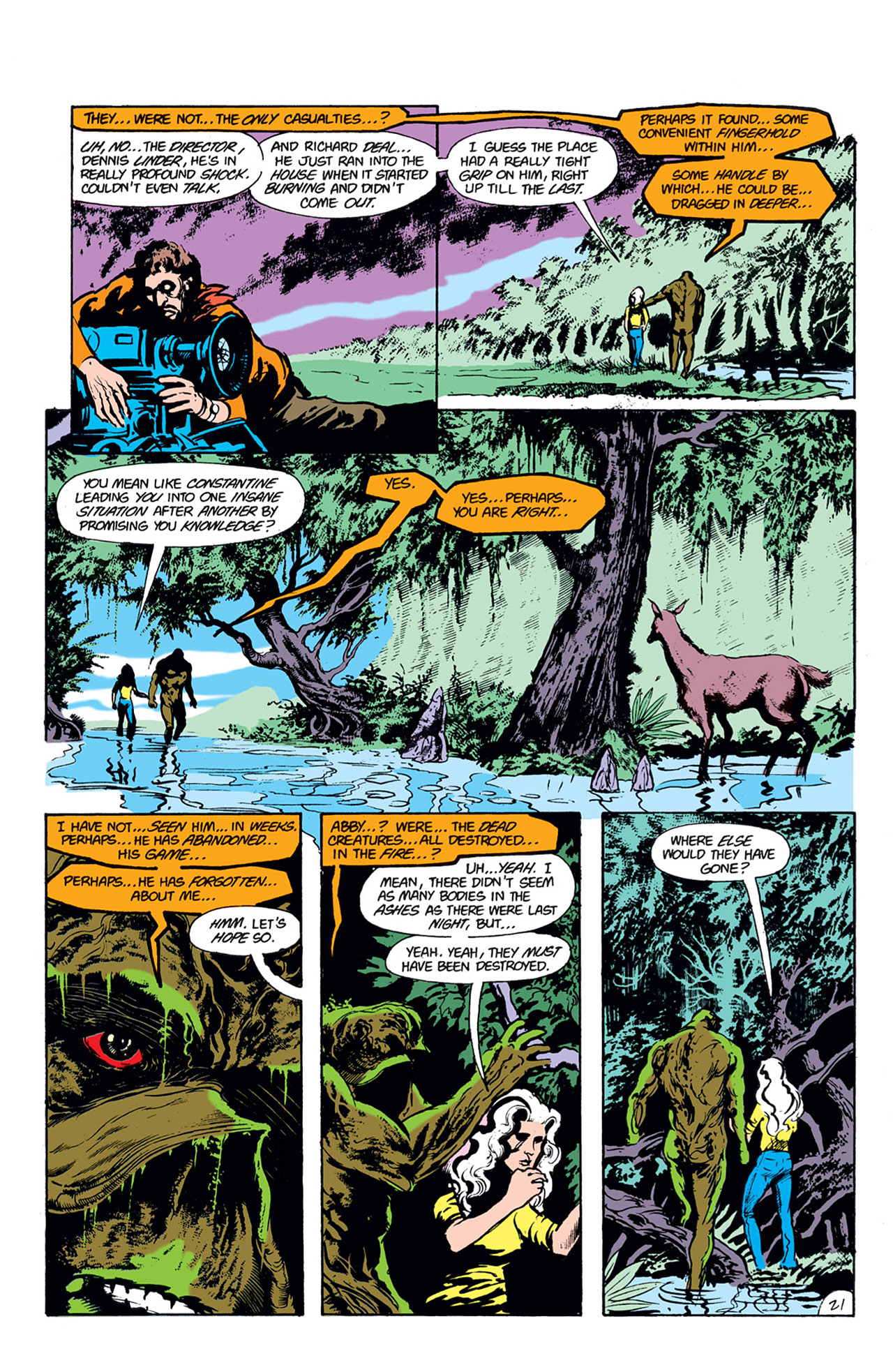 Swamp Thing (1982) Issue #42 #50 - English 21