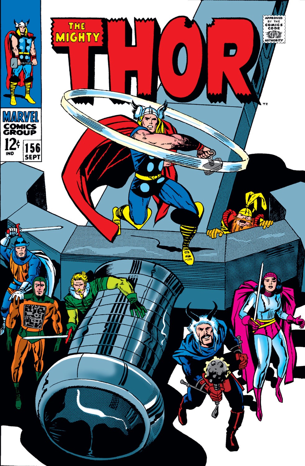 Read online Thor (1966) comic -  Issue #156 - 1