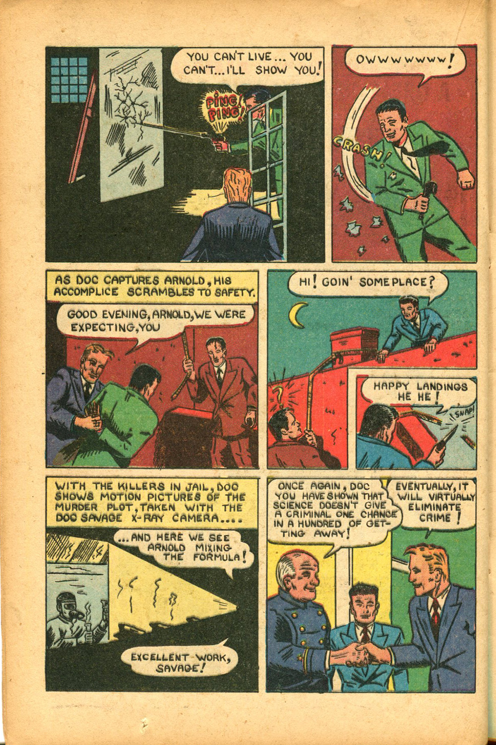 Read online Shadow Comics comic -  Issue #89 - 32