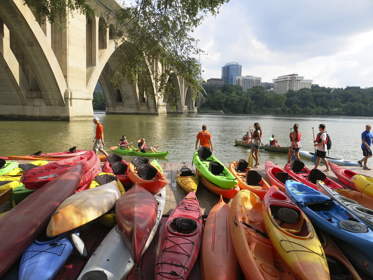 Lucent Moments Evening Kayak in DC