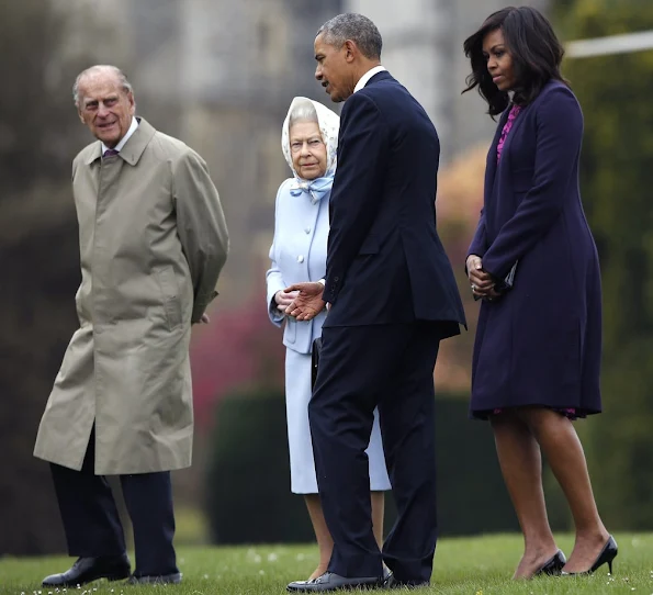 President Obama and his wife will have lunch with HM Queen Elizabeth II at Windsor Castle and dinner with Prince William and his wife Catherine, Duchess of Cambridge, Kate Middleton, tiara diamond earrings