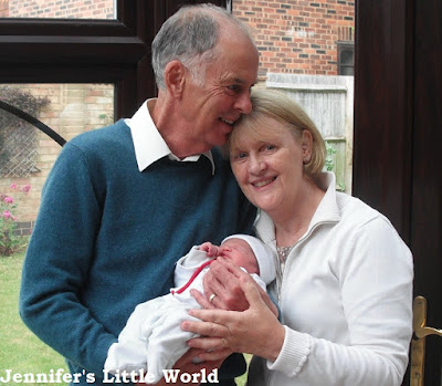 Baby with grandparents