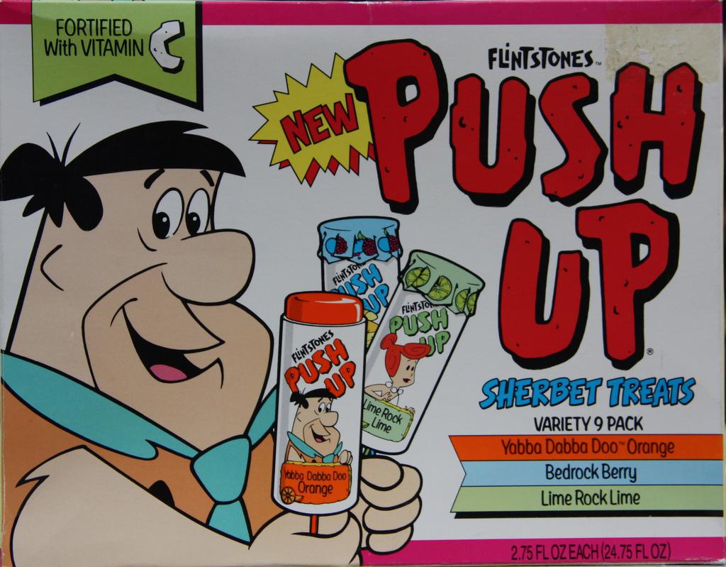 Flintstones Push Up Pops