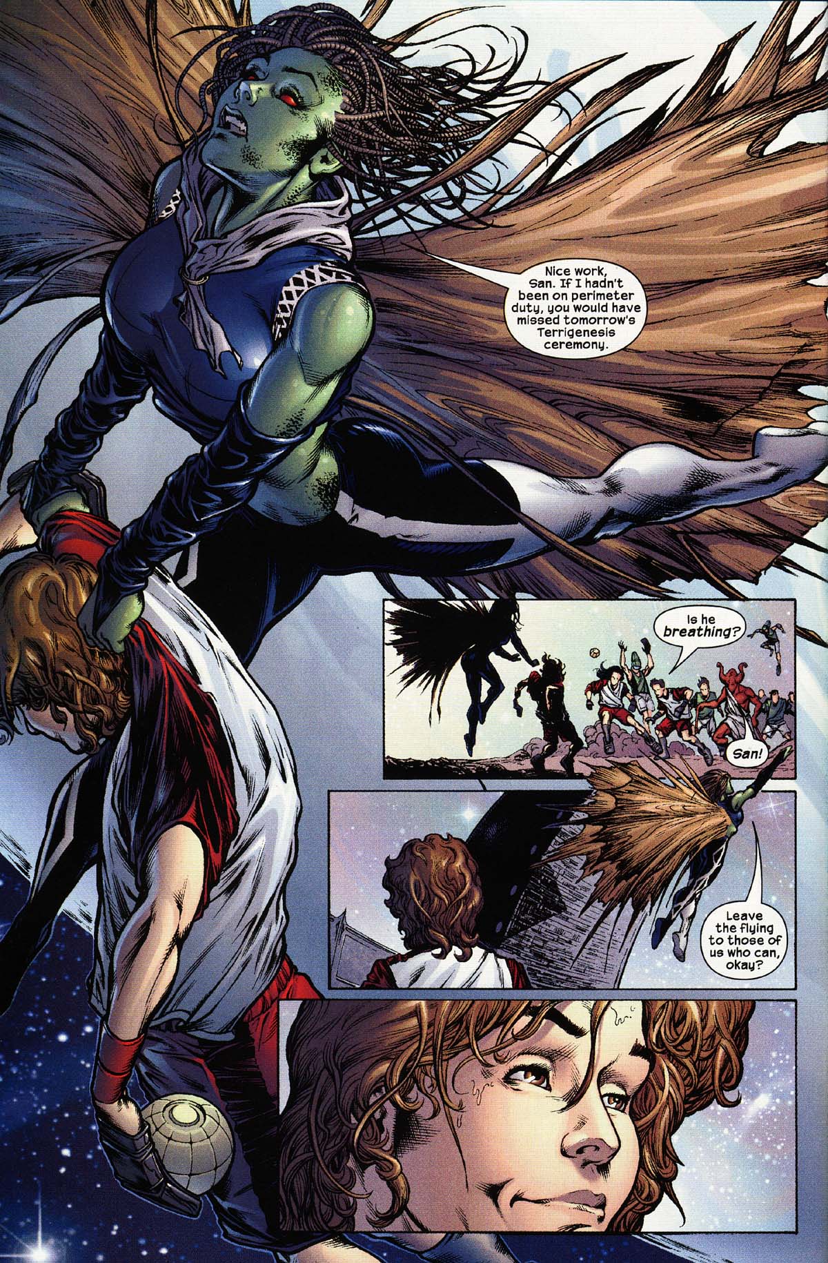 Read online Inhumans (2003) comic -  Issue #1 - 8