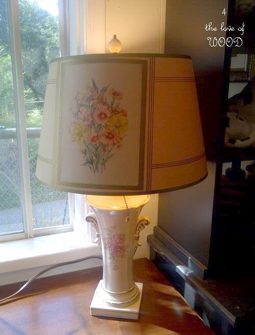 4 the love of wood: RE-WIRING A VINTAGE LAMP - step by step