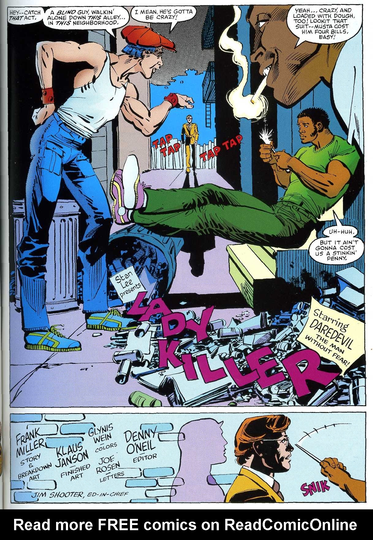 Read online Daredevil Visionaries: Frank Miller comic -  Issue # TPB 2 - 119