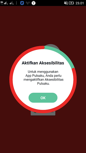 Cara Mengaktifkan Aksesbilitas Pulsaku