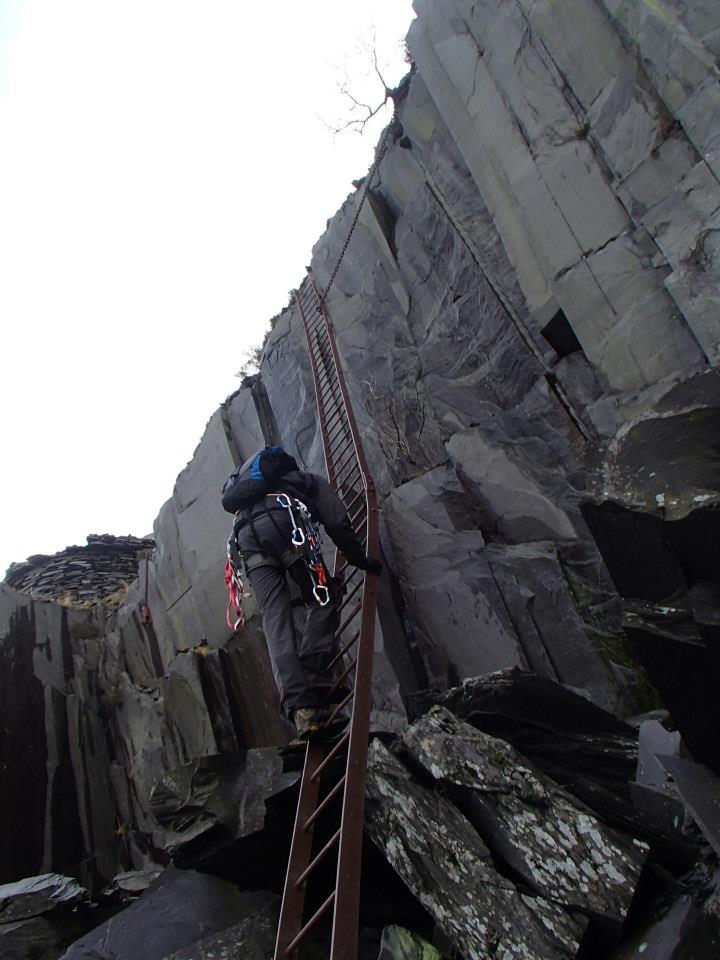 Paddy's Adventures Snakes, Ladders and Tunnels, Dinorwic Slate Quarries
