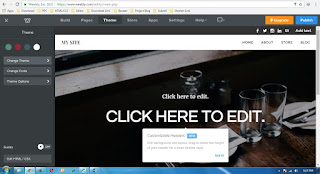 Cara Menganti Template Weebly