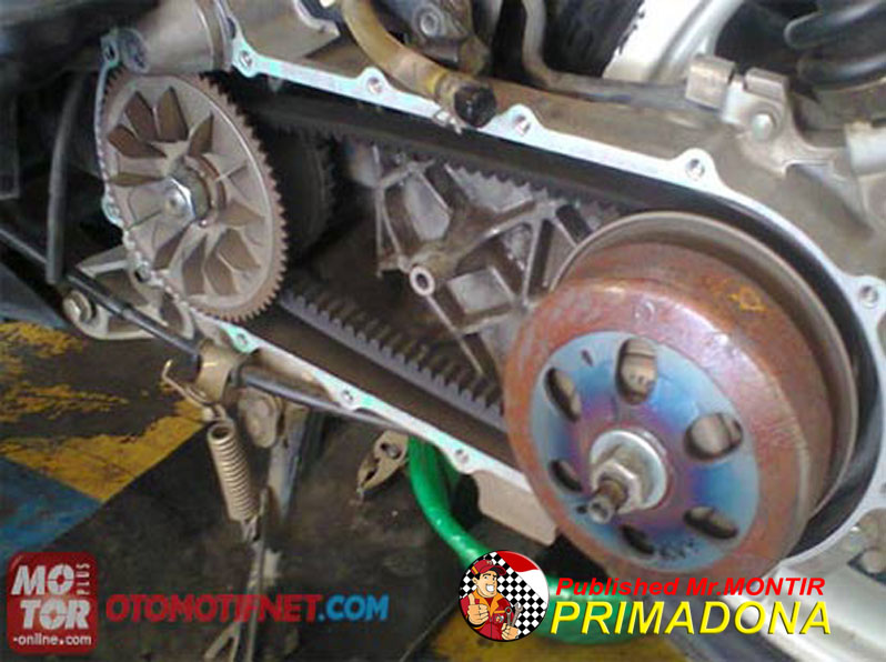 24.000 Km, VBelt Honda BeAT Wajib Ganti Mr.Montir Bengkel Motor