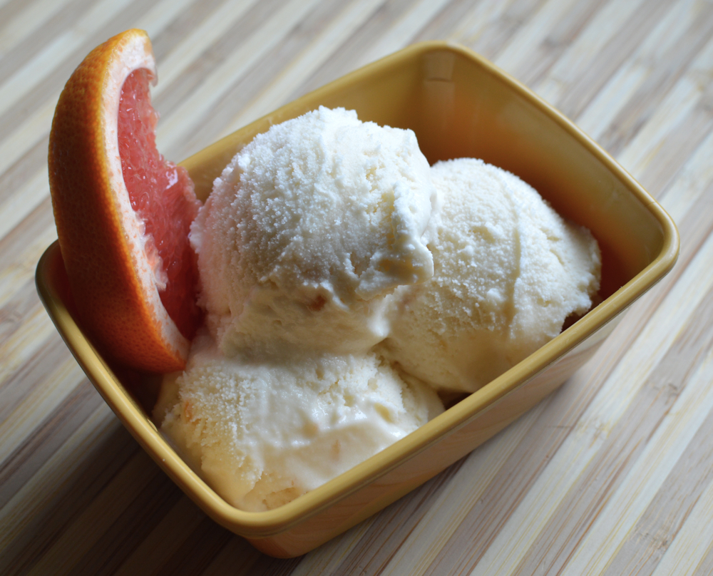 kitchen frolic pink grapefruit marmalade ice cream