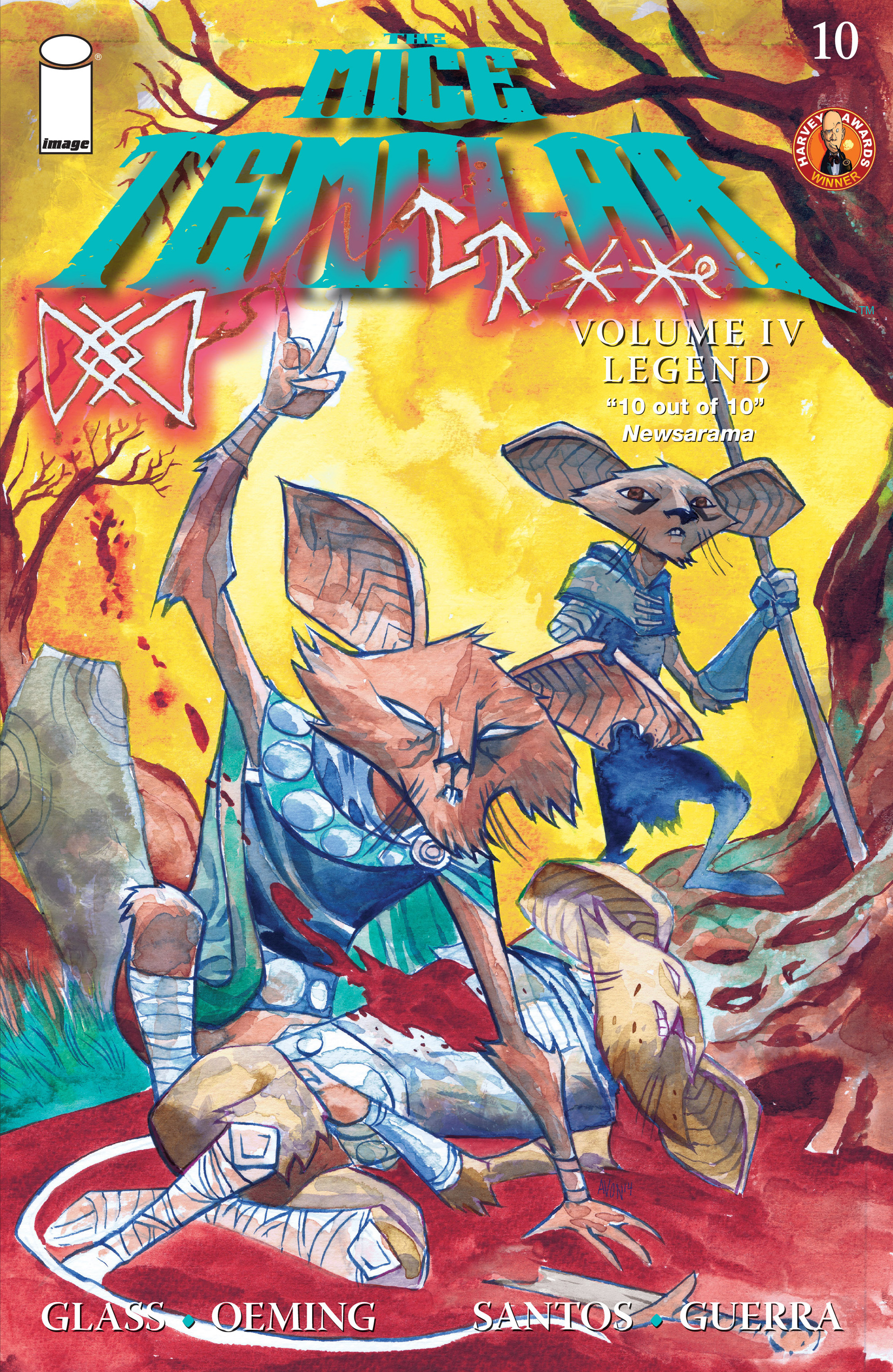 Read online The Mice Templar Volume 4: Legend comic -  Issue #10 - 1