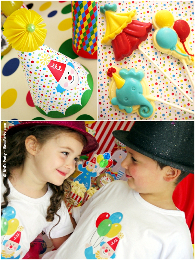 Big Top Circus Carnival Inspired Birthday Party Ideas and Printables FAVORS