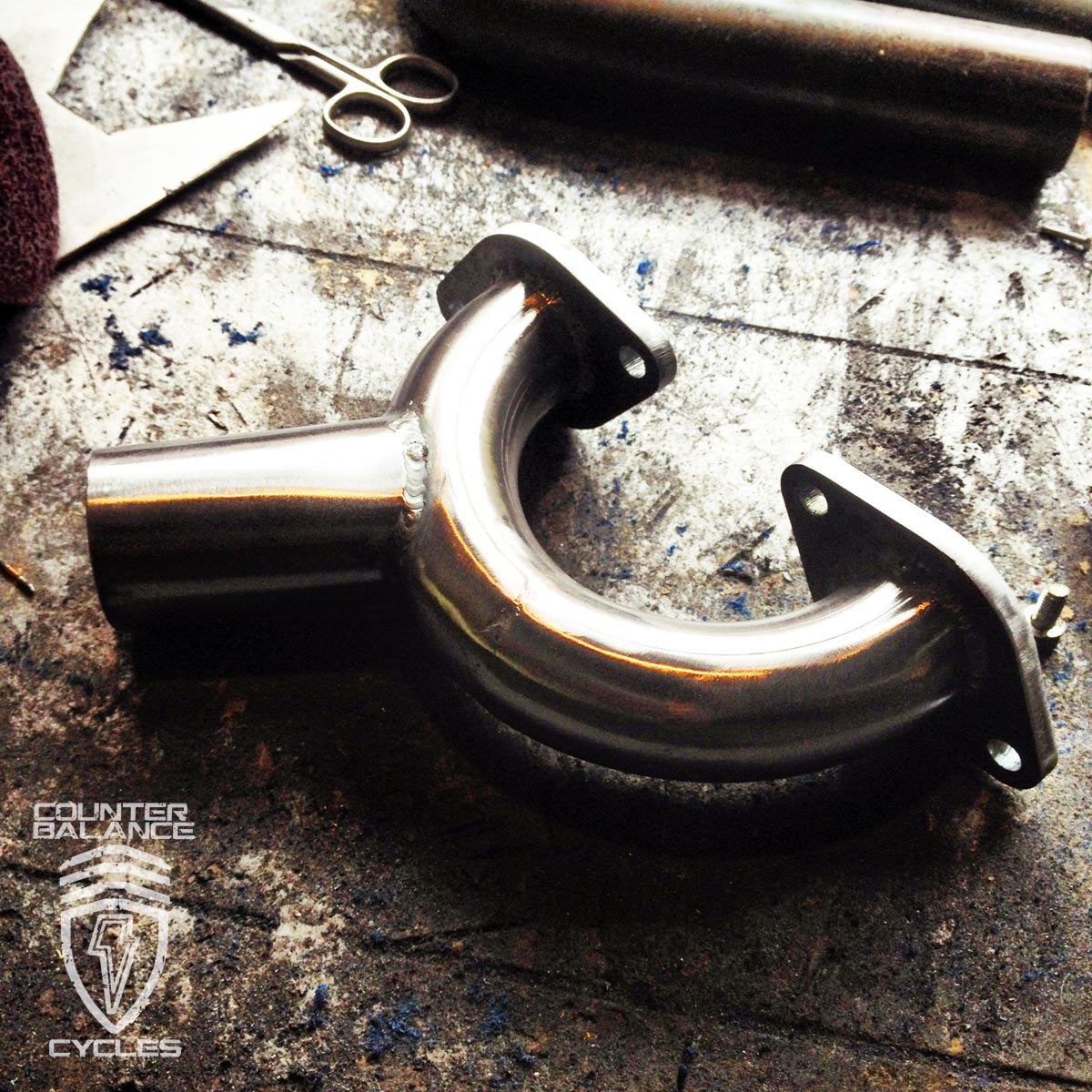 xs650 2 into 1 intake