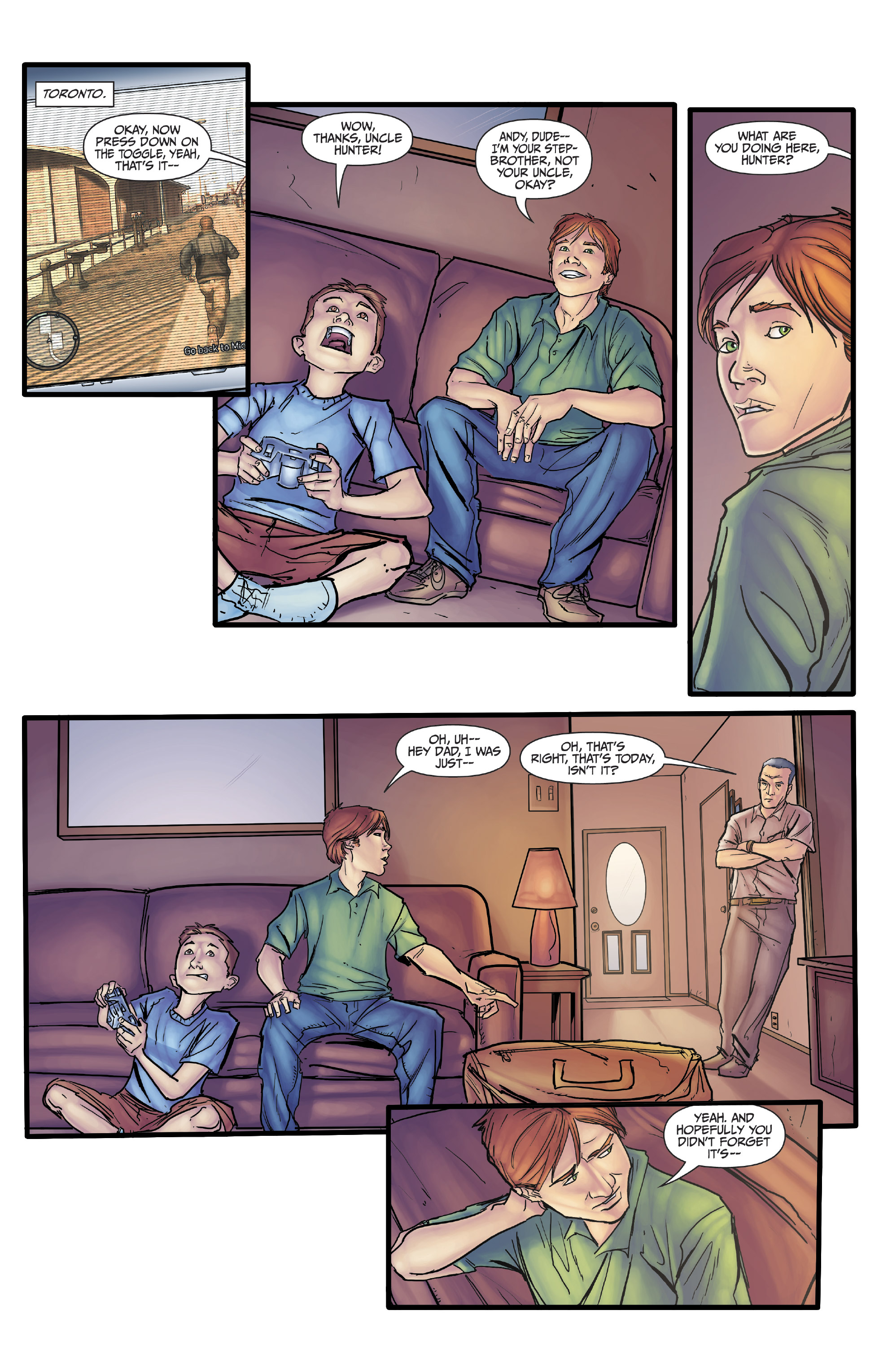 Read online Morning Glories comic -  Issue #1 - 21